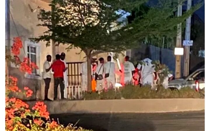 Tension As 40 Yahoo Boys In White Garment Storm Abuja Estate At Midnight