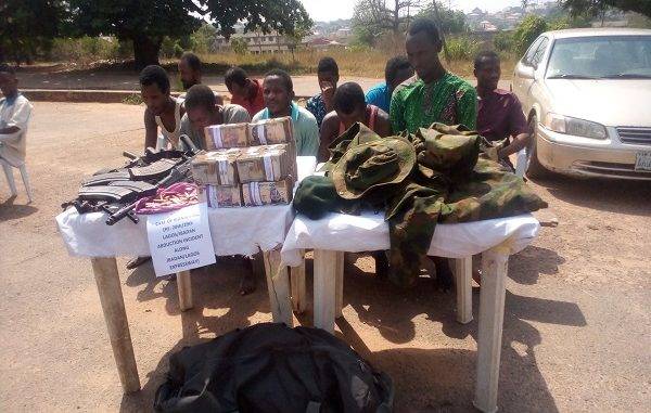 Police Arrest Suspected Lagos-Ibadan Road Kidnappers, Recover AK-47s, N7.5m Cash